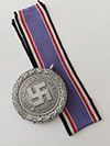 Unissued Luftschutz 2nd Class award with ribbon